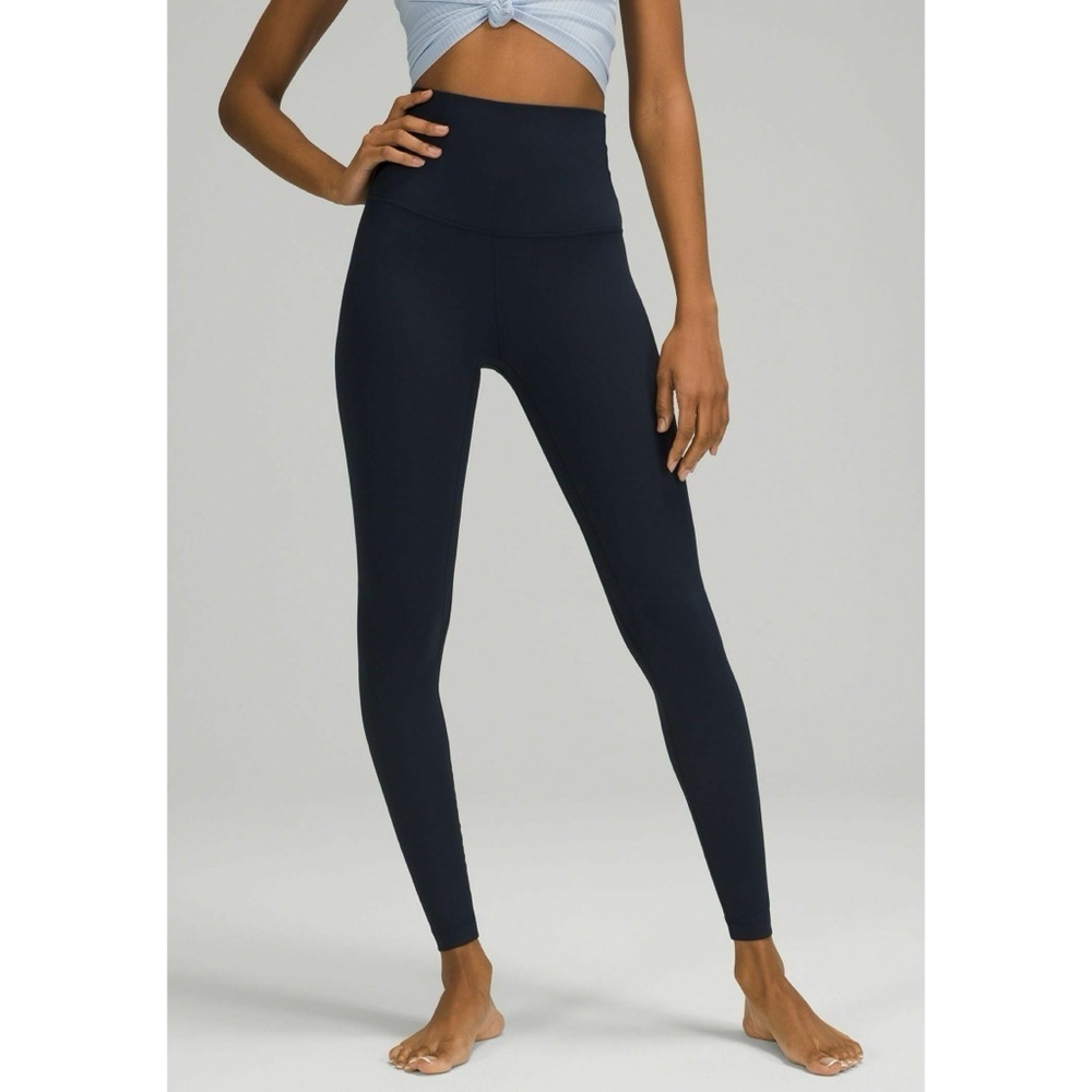 Lululemon Align High Rise Full Length Dark Blue Leggings